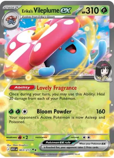 Erika’s Vileplume ex