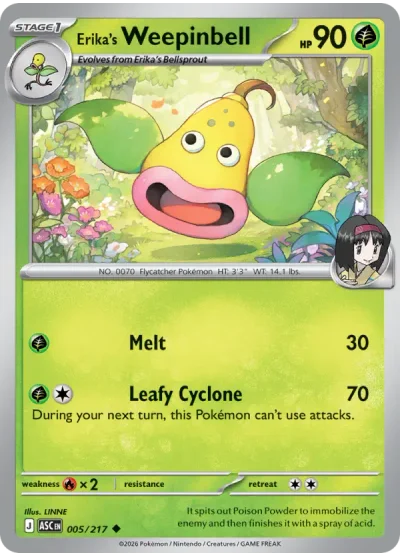 Erika’s Weepinbell
