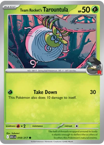 Team Rocket’s Tarountula