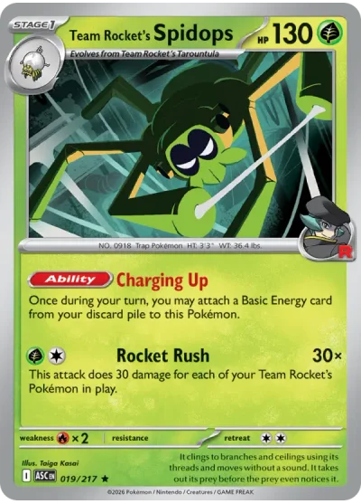 Team Rocket’s Spidops