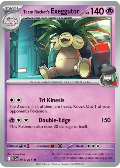 Team Rocket’s Exeggutor