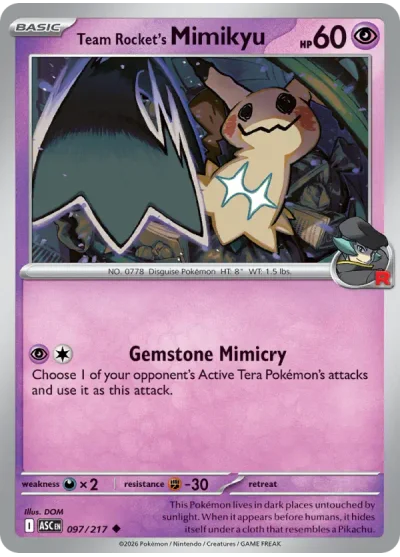 Team Rocket’s Mimikyu
