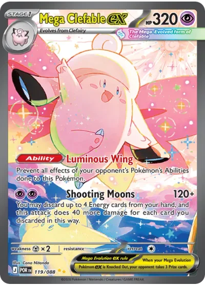 Mega Clefable ex