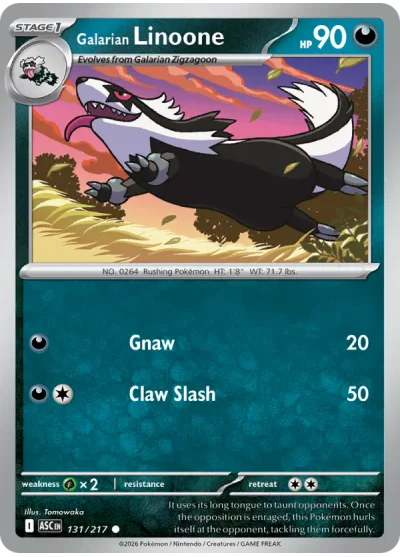 Galarian Linoone
