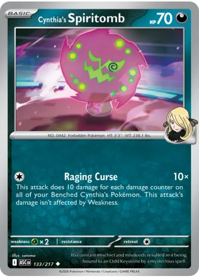 Cynthia’s Spiritomb
