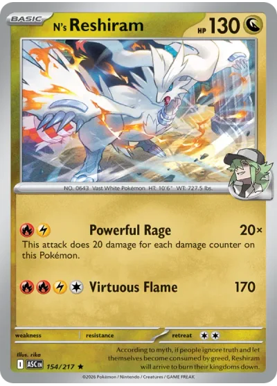 N’s Reshiram
