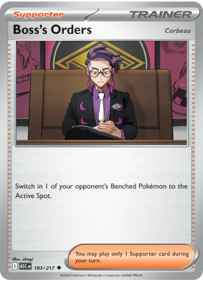 Boss’s Orders