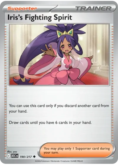 Iris’s Fighting Spirit
