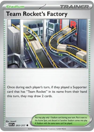 Team Rocket’s Factory