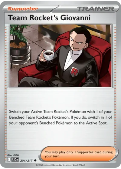 Team Rocket’s Giovanni