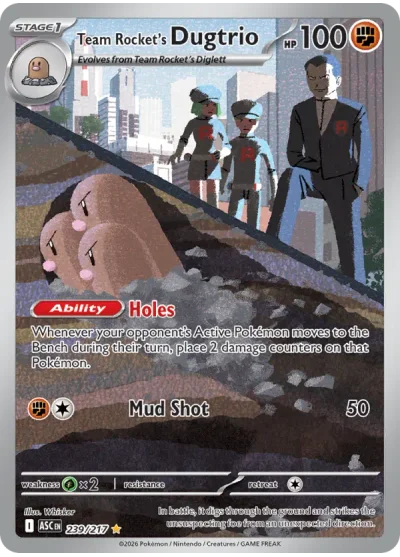 Team Rocket’s Dugtrio