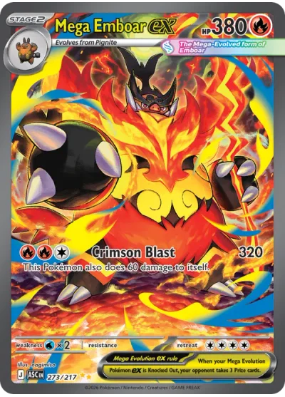 Mega Emboar ex