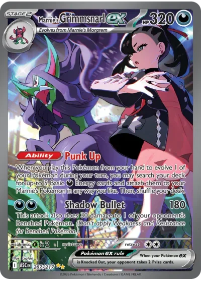 Marnie’s Grimmsnarl ex