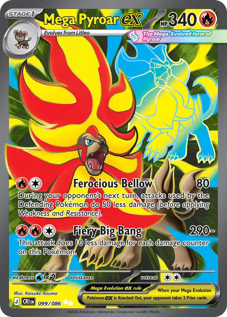 Mega Pyroar ex