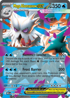 Mega Abomasnow ex