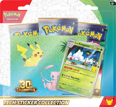 30th Celebration Tech Sticker Collection {Styles may vary}